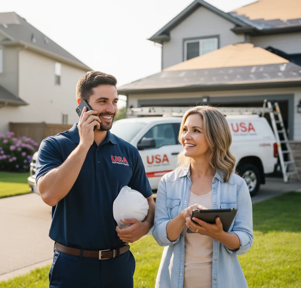 USA Roof Repair Experts customer support in Wallingford